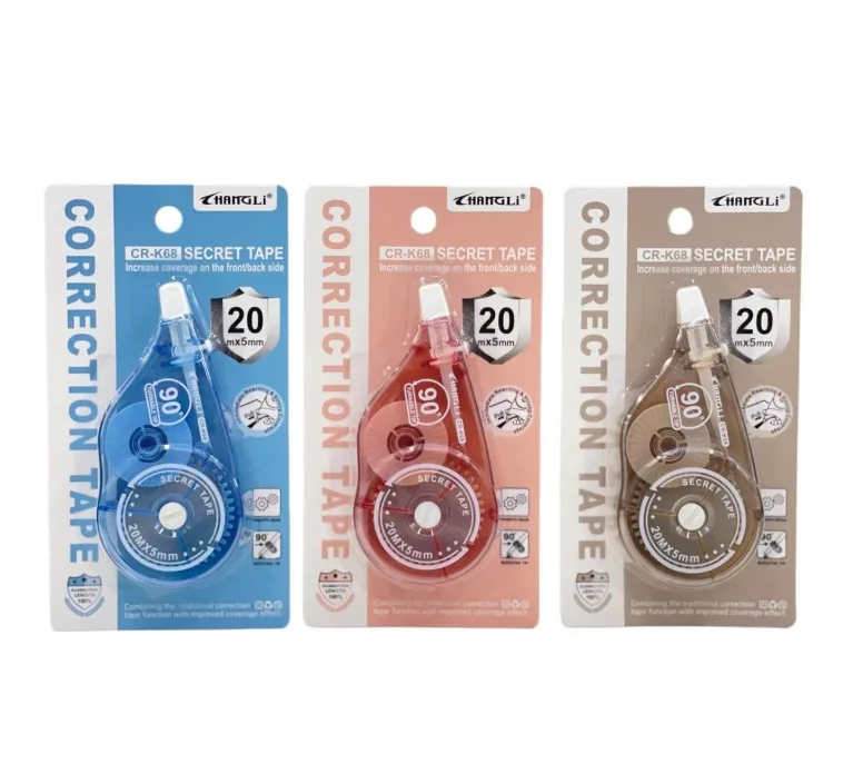 CR-K68 Rotatable Encrypted Correction Tape - 20M * 5MM