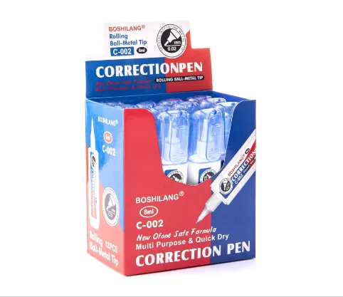 C-002 Square Bottle English Eraser Liquid - 8ml