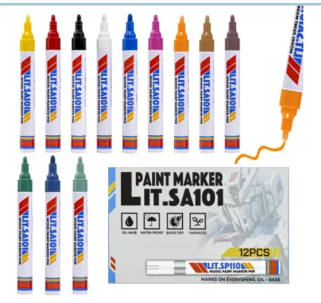 LIT.SA101 Paint Pen Box - Clean Packaging