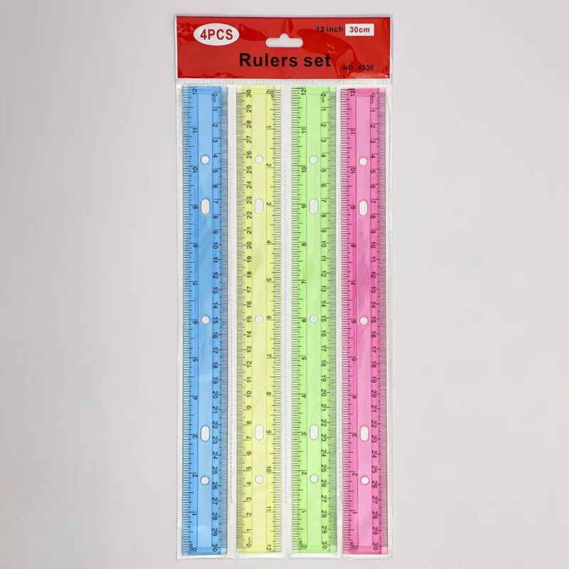 30CM Hole Ruler 4-piece Set