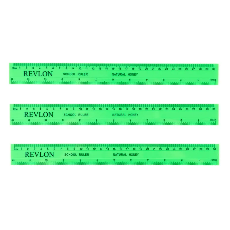 Fluorescent Thickened 30CM Hard Ruler