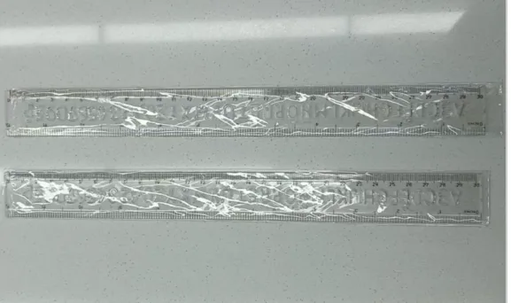 Transparent 30CM Multi-functional Ruler