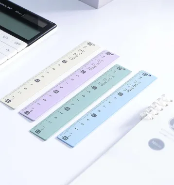 MQ96217 Macaroon Plus Wide Aluminum Ruler 15cm