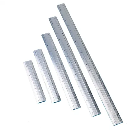 20CM Aluminum Ruler Concave Style