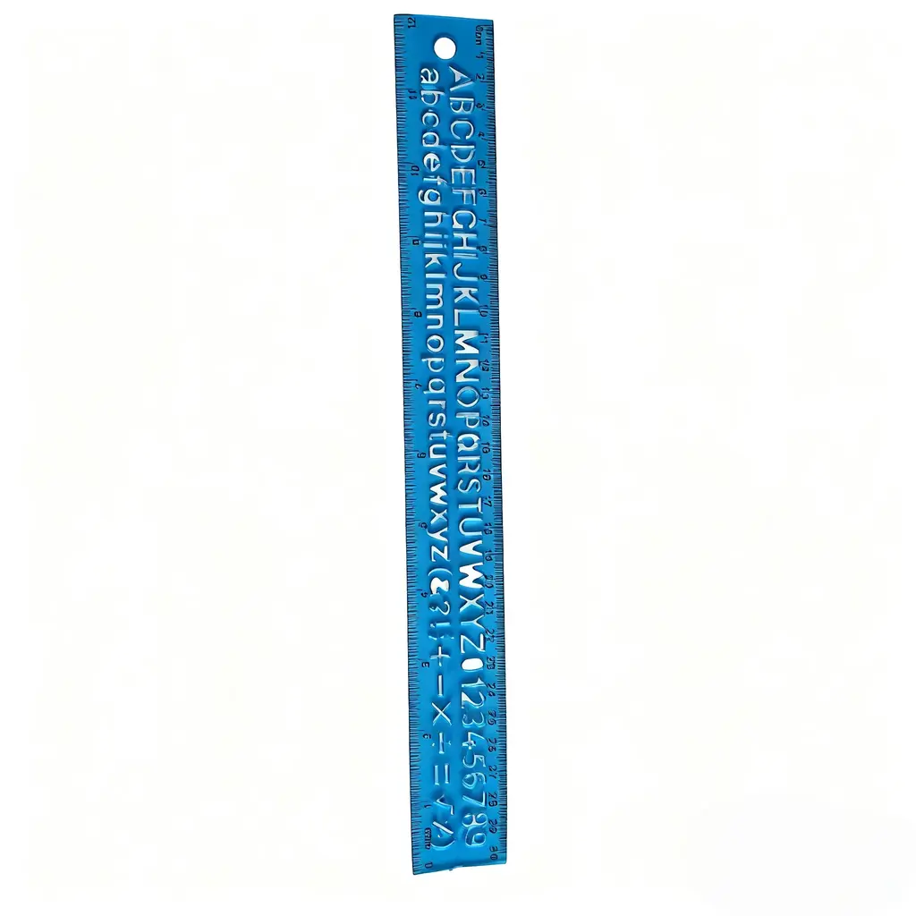 XL-4013 Soft Ruler Letters 30cm