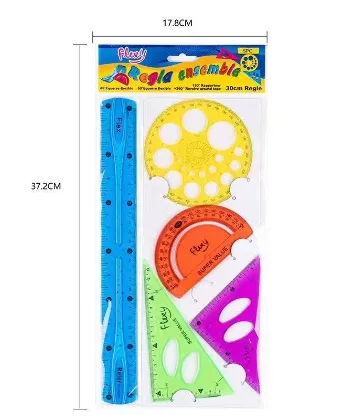 3030 Soft Ruler 4-piece Set 30CM