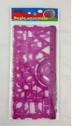 XL-4020 Letter-shaped Version Soft Ruler