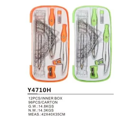 Y4710H Compass Set 10-piece Set
