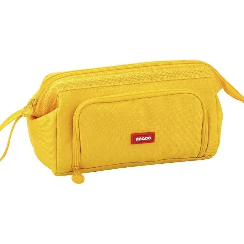 1910-4 Steel Frame Large Pen Bag - Yellow