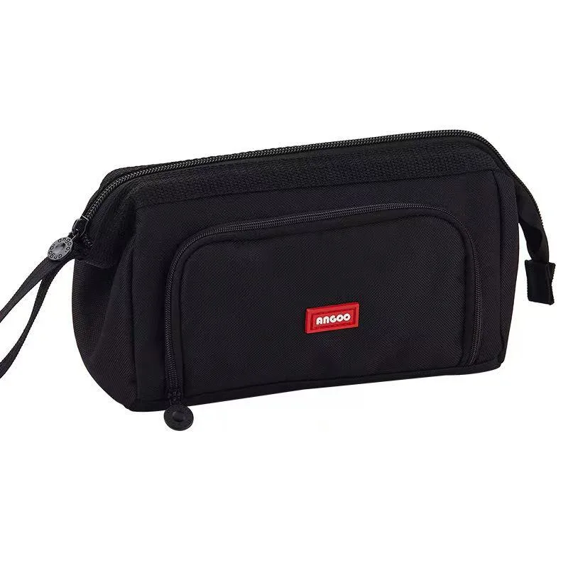 1910-5 Steel Frame Large Pen Bag - Black
