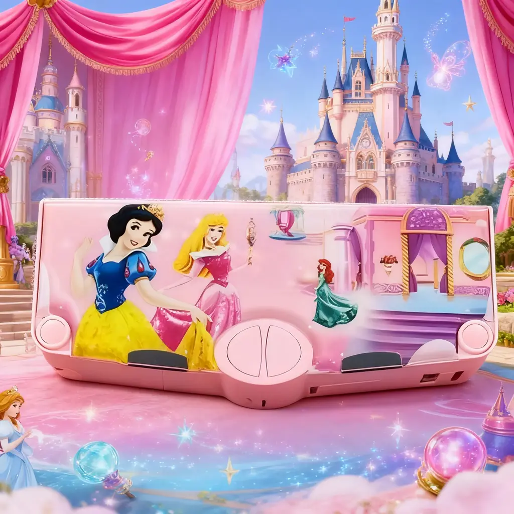 H-8558-15 Pink Barbie Princess Stationery Box