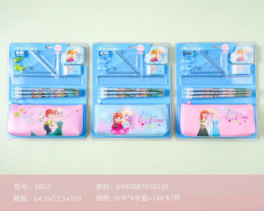 6802 Frozen Princess Pen Bag Set