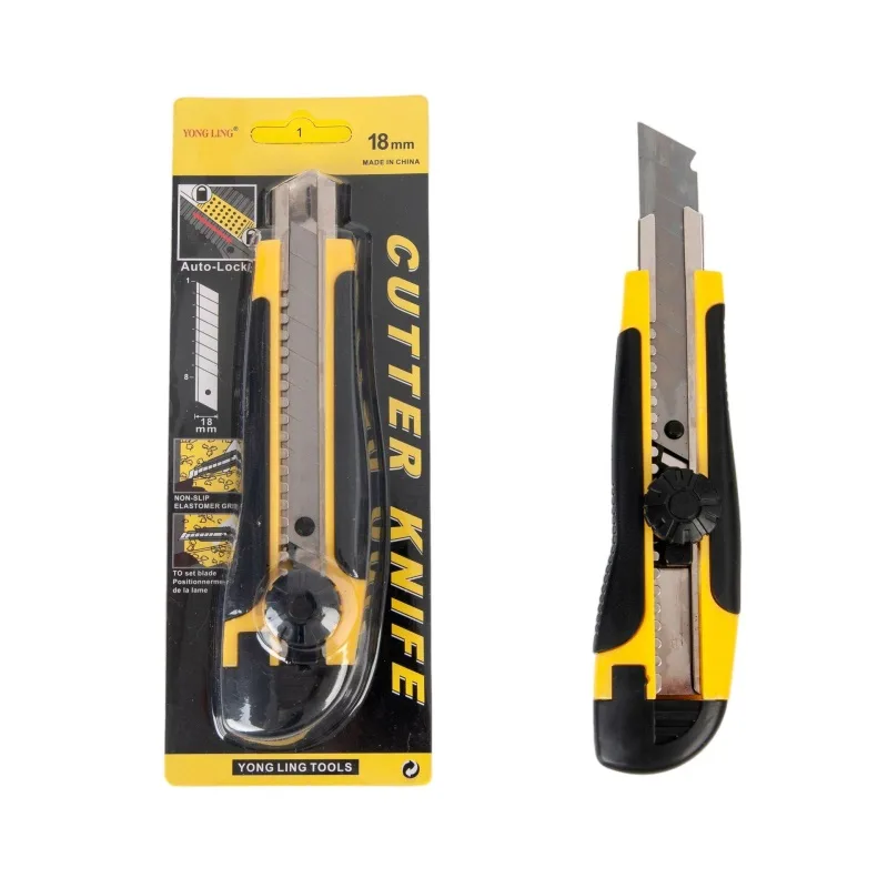 YL-S286 button utility knife with card holder