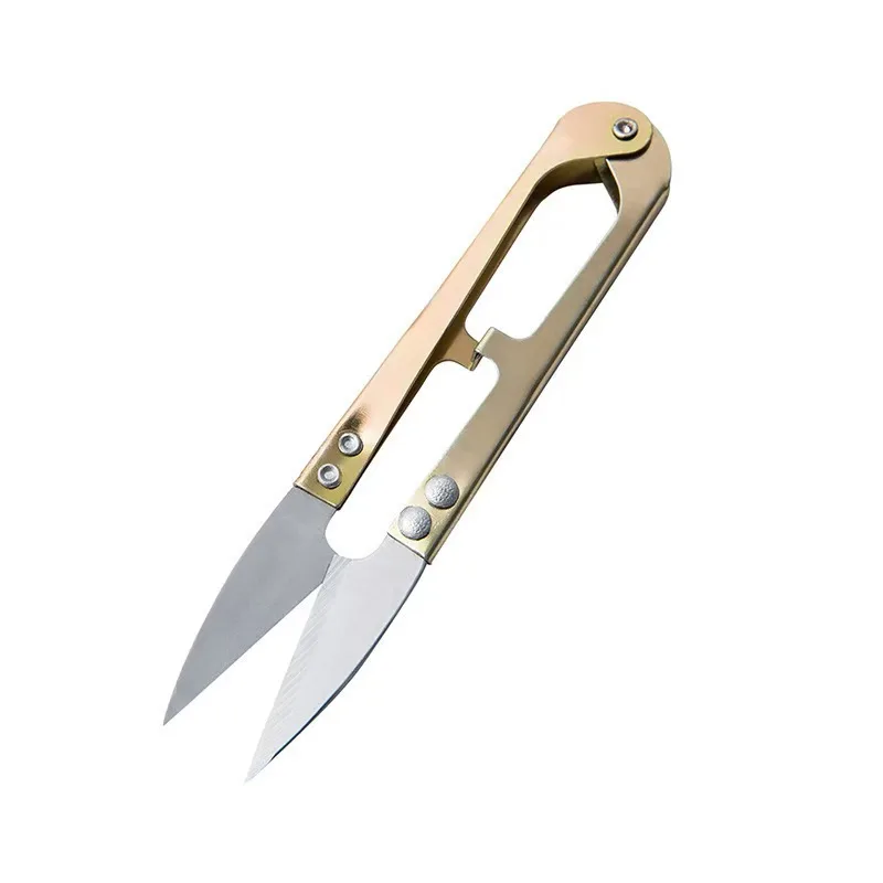 TC805 Yarn Cutter Gold/Silver Finish