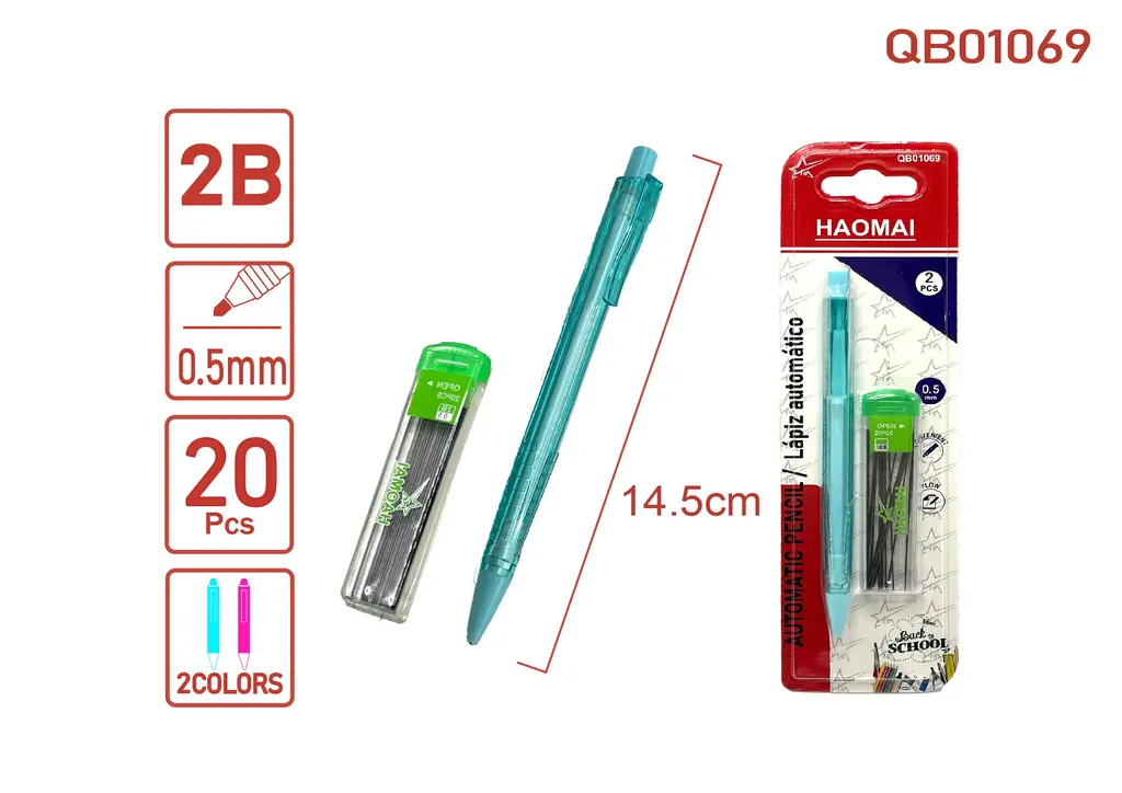 QB01069 Automatic pencil + lead