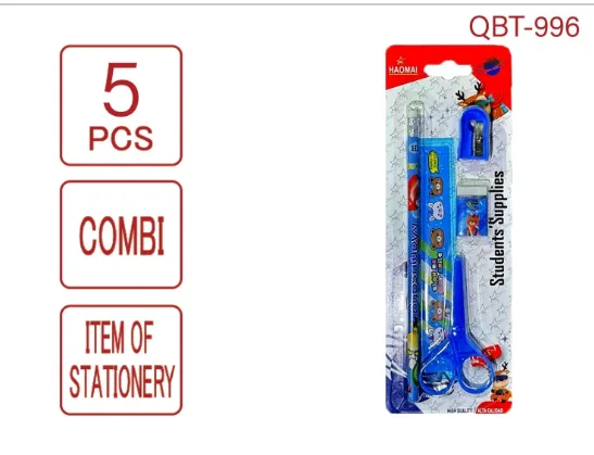QBT-996 Set of 5 Stationery Items