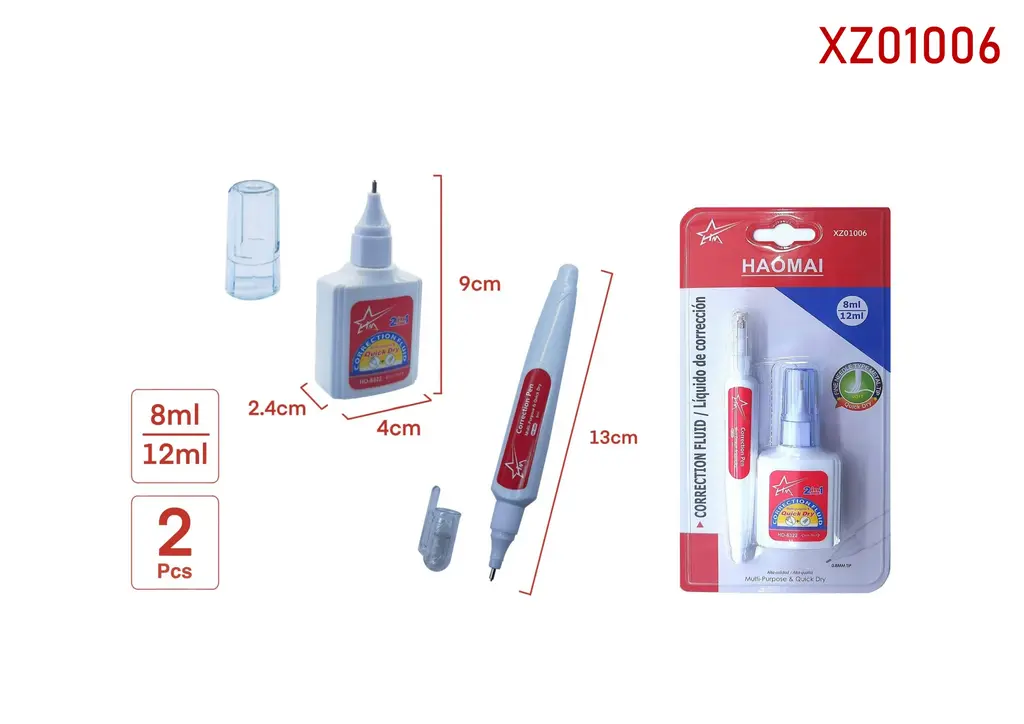 XZ01006 Combined correction liquids