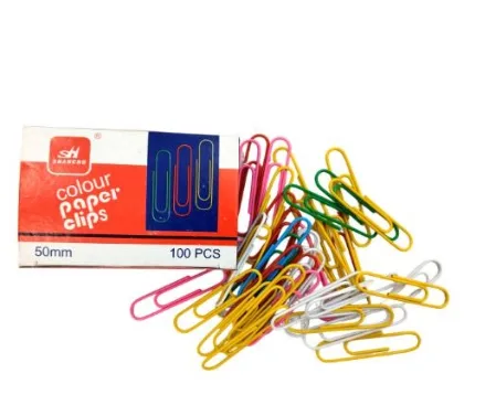 3050 - 50mm colored paper clips 100 pieces