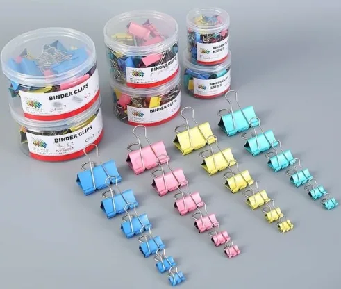 CS1560 long tail clip 15MM - bucket packaging 60 pieces in color