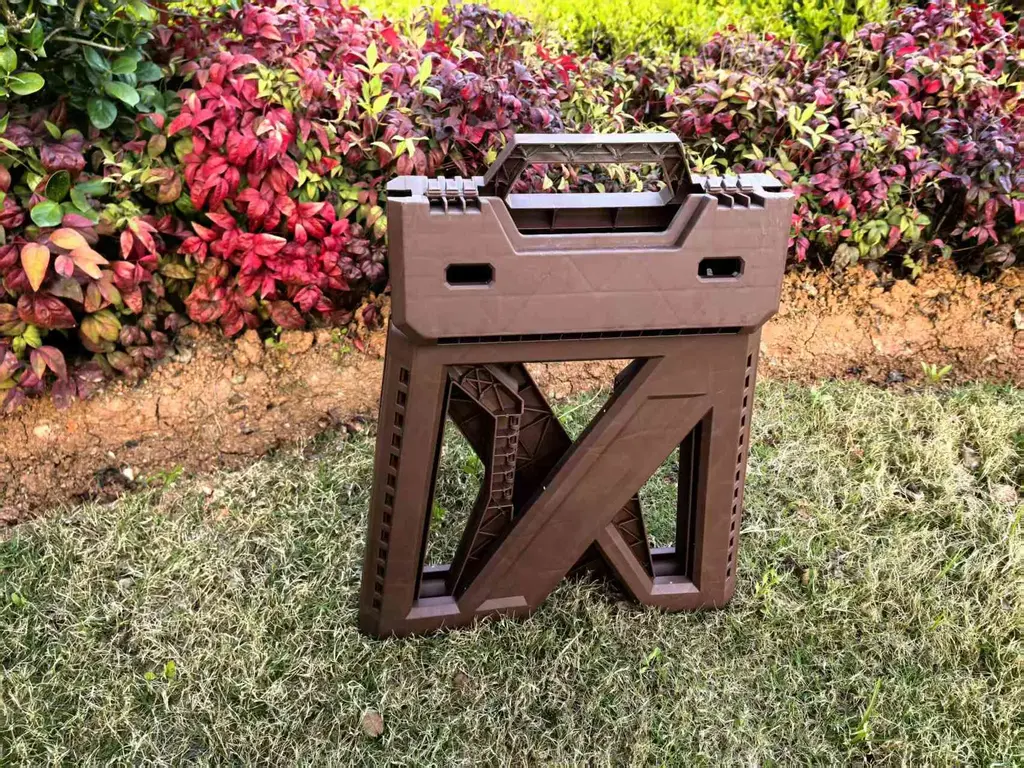 Large Folding Stool - W-052