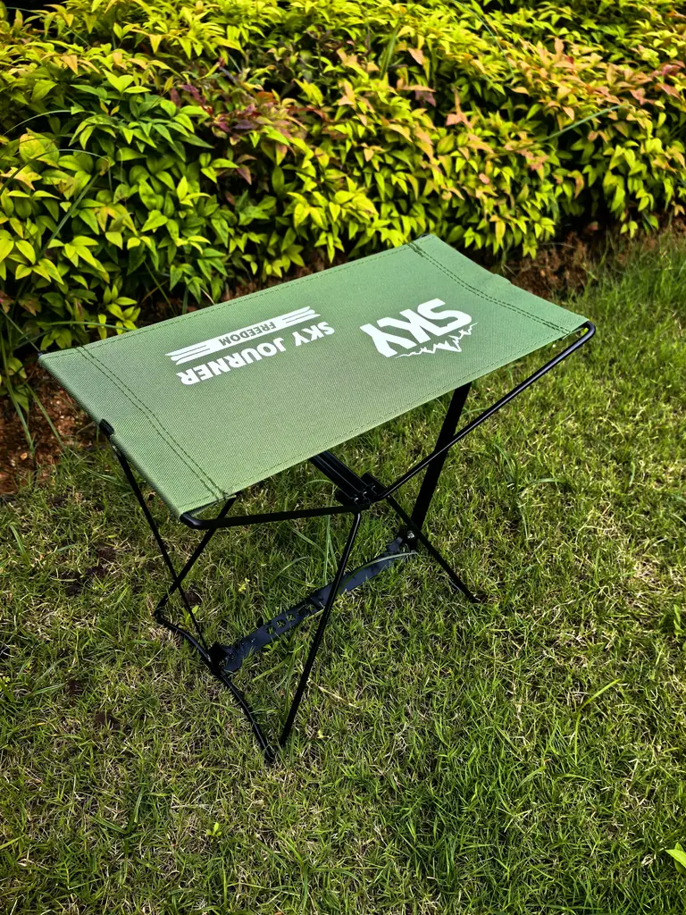 Heavy-Duty Double-Sided Aluminum Folding Table - W-075