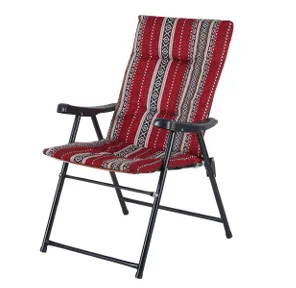 High-Back Folding Chair - W-122