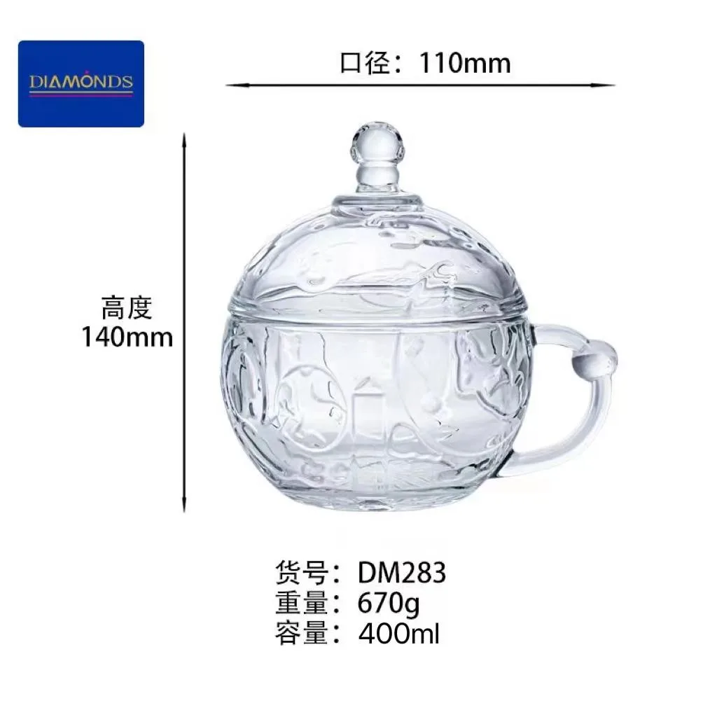 Glass Mug 400ml - DM283