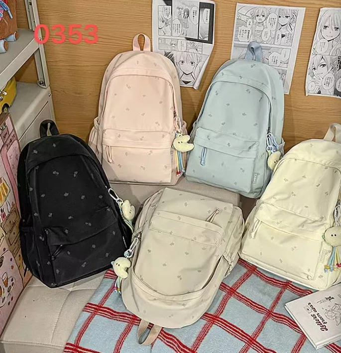Pastel School Backpack - 0062