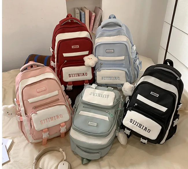 Pastel School Backpack - 0344