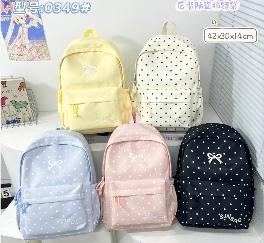 Pastel School Backpack - 0350