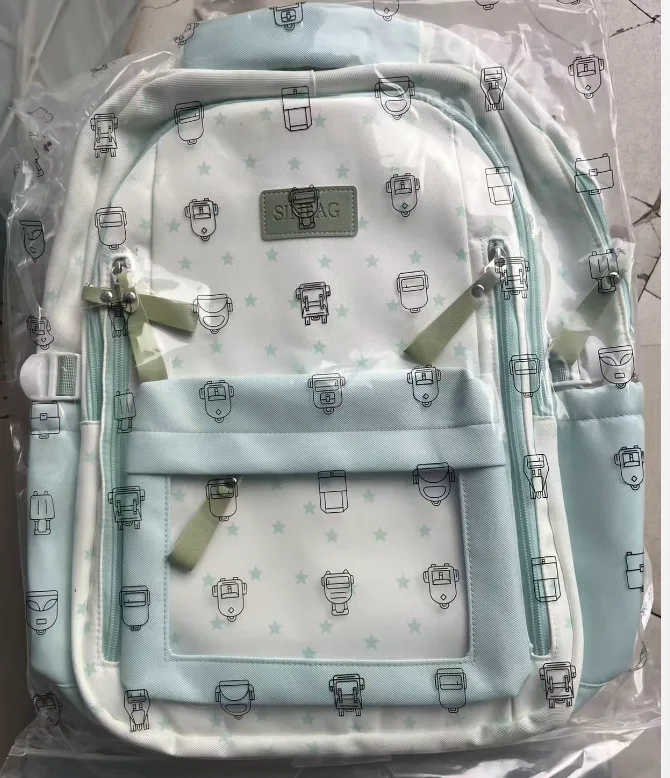 Pastel School Backpack - 2517