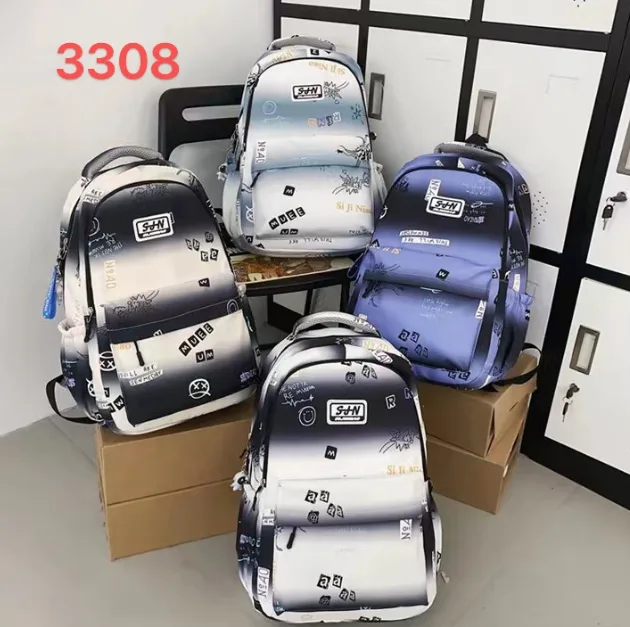 Pastel School Backpack - 3317