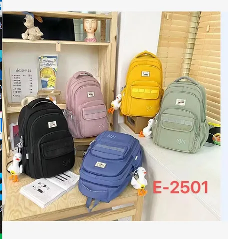 Printed School Backpack - E-2215