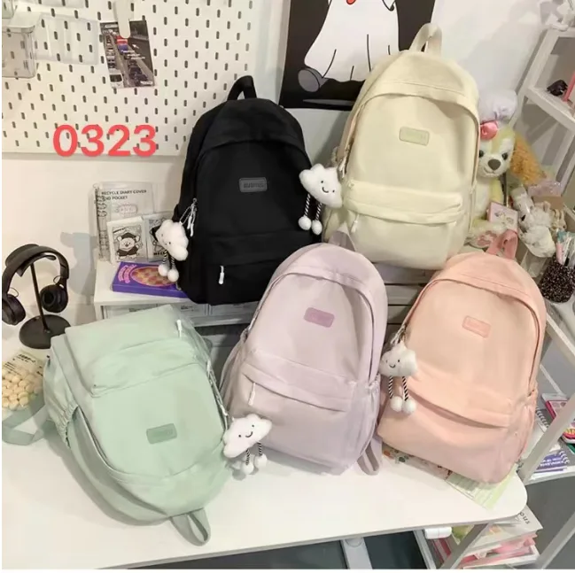 Pastel School Backpack - G-034