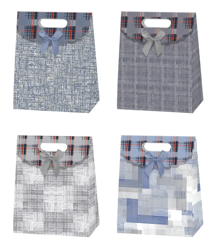 Purple PVC PVC Gift Bag - EST-3224M