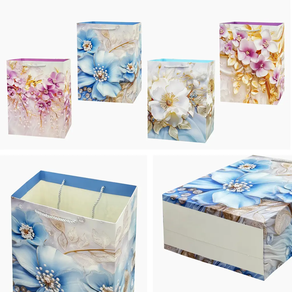 Red Flip-Top Flip-Top Gift Box - EST-3265M