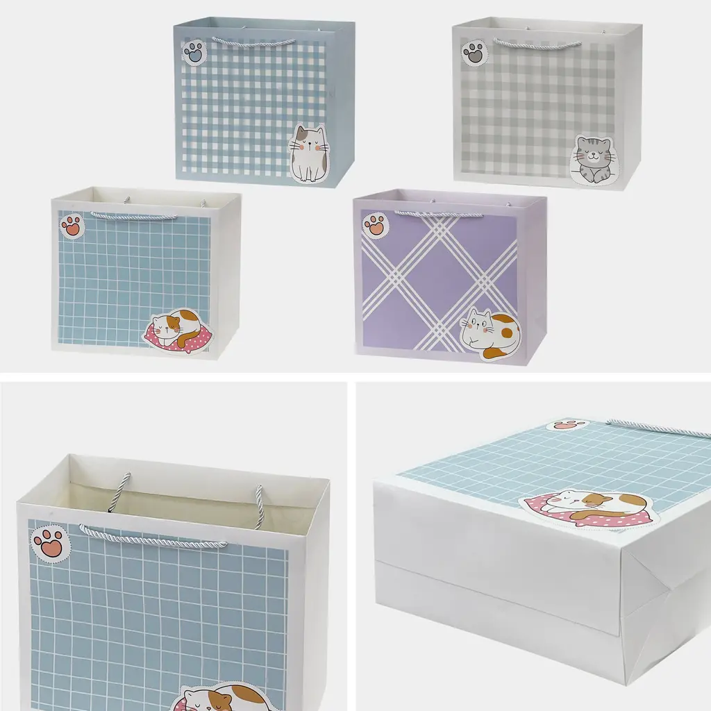 Decorative Printed Gift Bag - EST-3290M