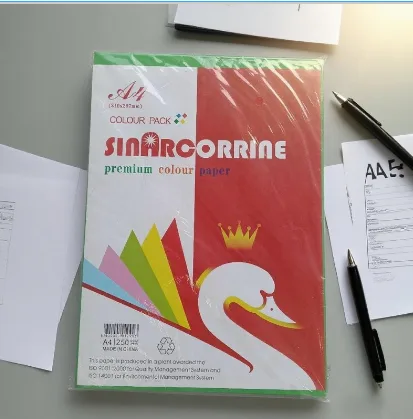 A4 80G Colored Paper, 10 Colors, 100 Sheets