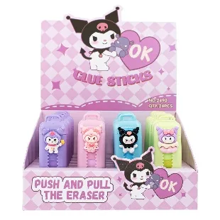 2490 Coolommi Cartoon Push-Pull Eraser