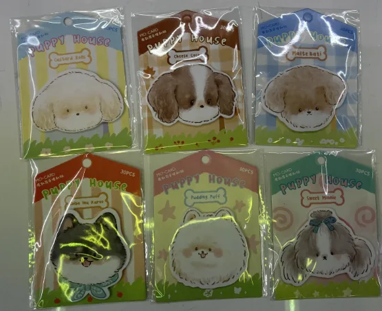 25XK130 Dog House Series Post-it Notes
30 sheets