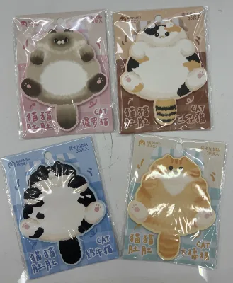 25XK136 Kitty Belly Series Post-it Notes
30 sheets