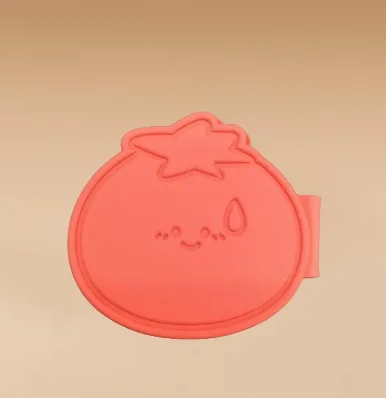 FCGY-B04 Strawberry Flavor Bean Notebook - Tomato