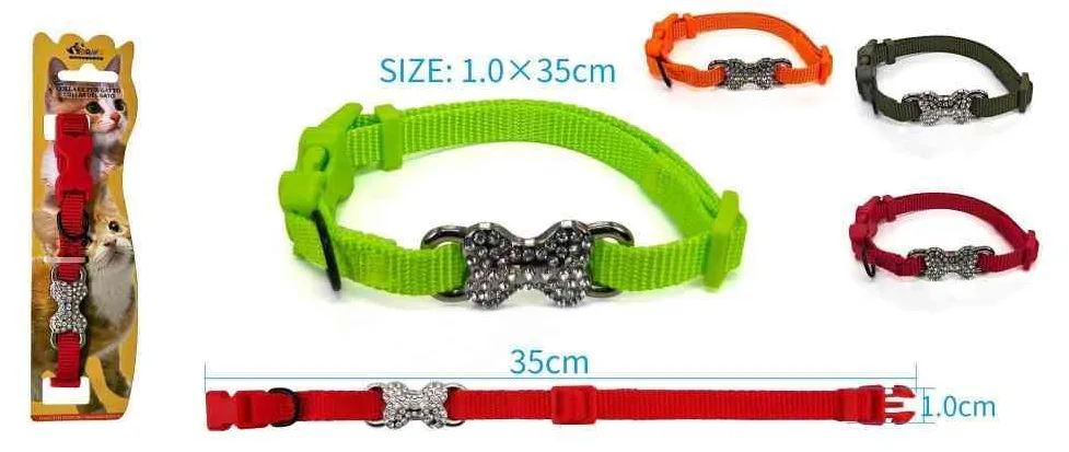 Rhinestone Bone Collar