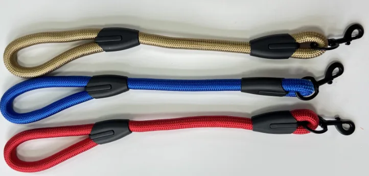 Solid Color Round Rope Leash