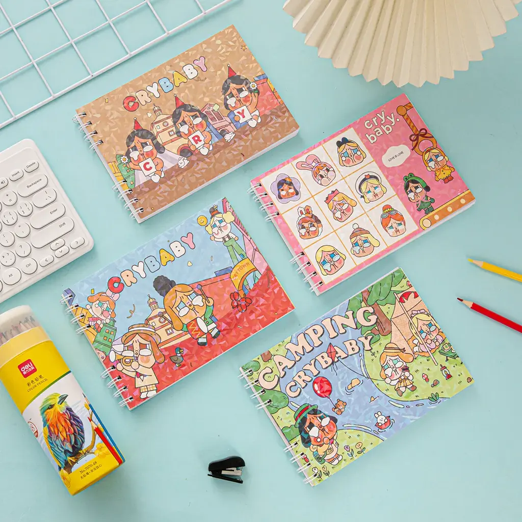 SH-TS001 Crying Baby A5 Coloring Book