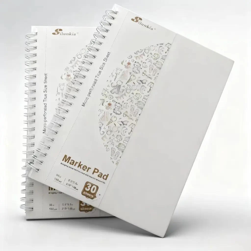 Mark Coil Notebook - 210*210 - 30 pages 150G