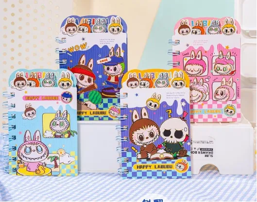 Labubu A7 Coil Book - Classification Upper Spine 60 Pages