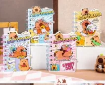 Kapibara A7 - Stress Relief Coil Book 60 Pages