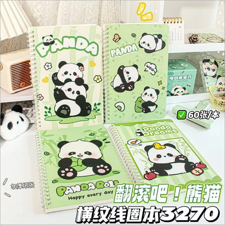 3270 Rolling Panda - A5 Coil Set - 60 sheets