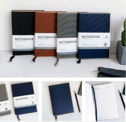 MMR-25060 gold edge fashionable notebook 96 pages A5